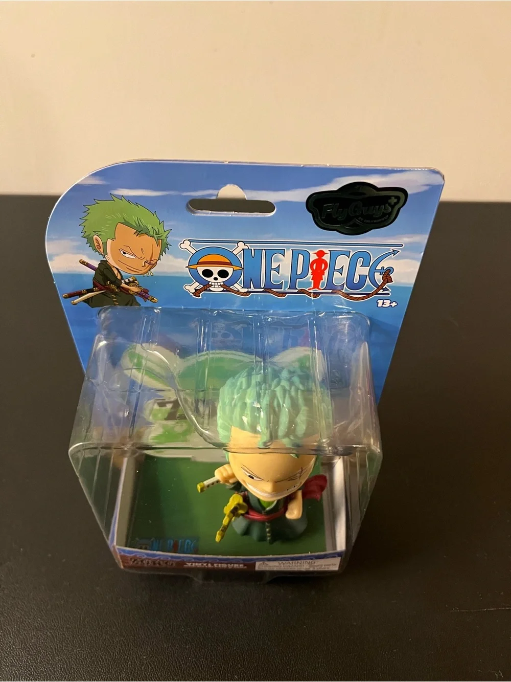Fly Guys: One Piece - ZORO Vinyl Figure with Acrylic Background New